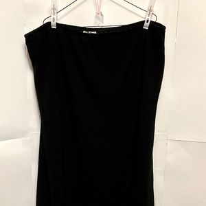 Black long flowy skirt